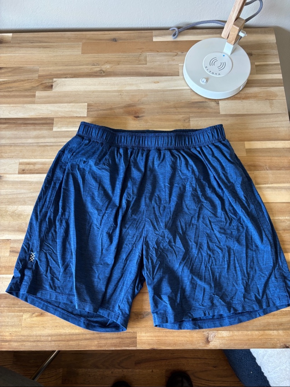 RHONE Men's Navy Performance Athletic Shorts